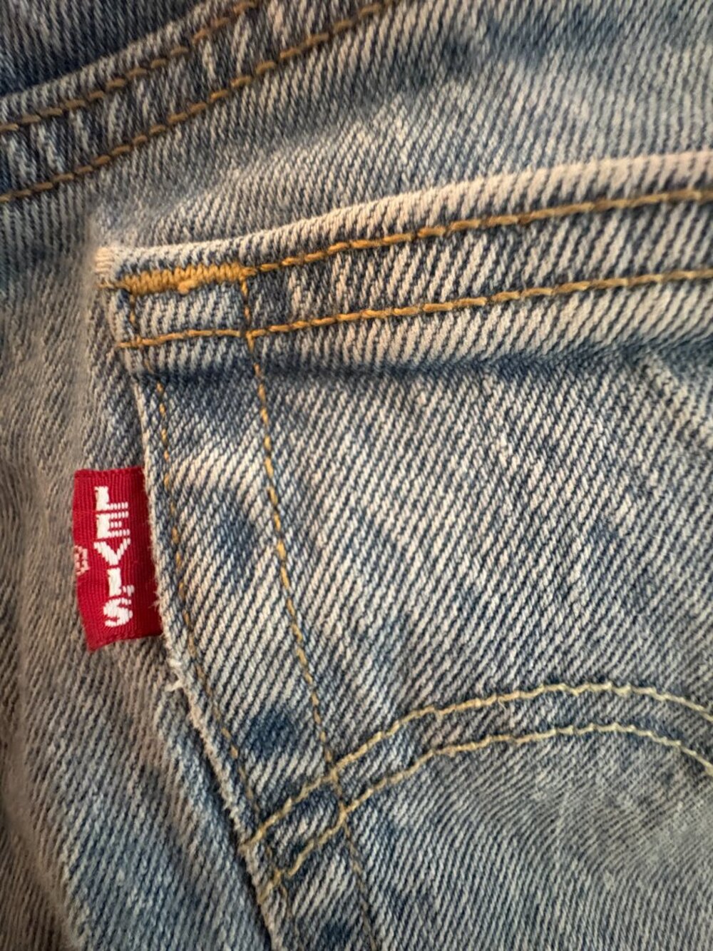 Levi’s 501 Skinny Light Wash Jeans – W30 L28